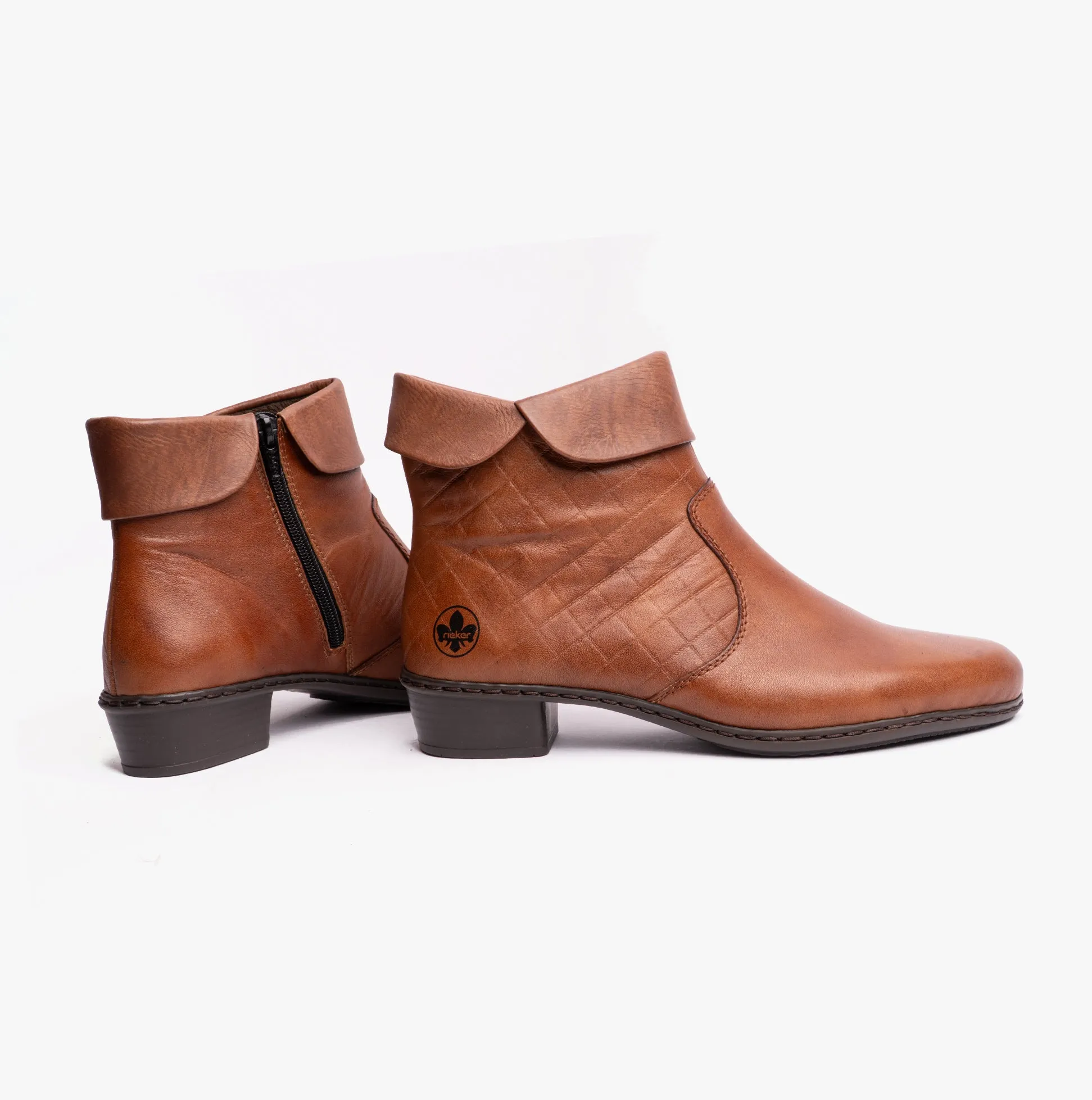 Rieker Y07D0-25 Womens Leather Boots Brown sold by Shuperb product image thumbnail 2