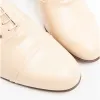 Club Cubano CORDOBA Mens Soft Leather Lace Up Cuban Heel Oxford Shoes Ivory sold by Shuperb
