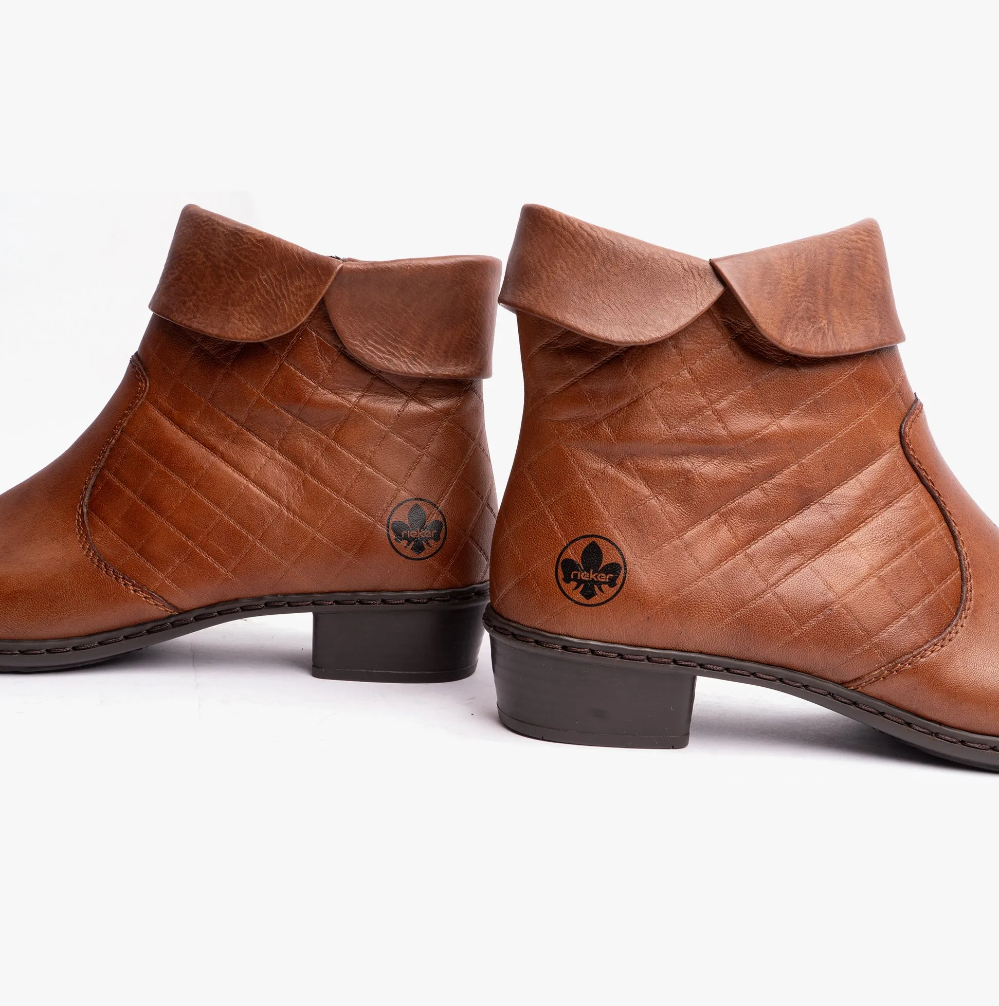 Rieker Y07D0-25 Womens Leather Boots Brown sold by Shuperb product image thumbnail 4