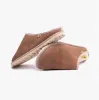 AFELPADO PIEDRA Womens Mule Slippers Brown sold by Shuperb