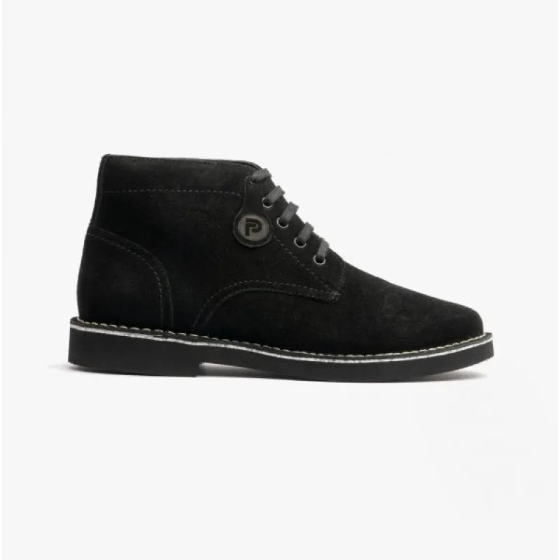 Popps RANGER Mens Desert Boots Black sold by Shuperb