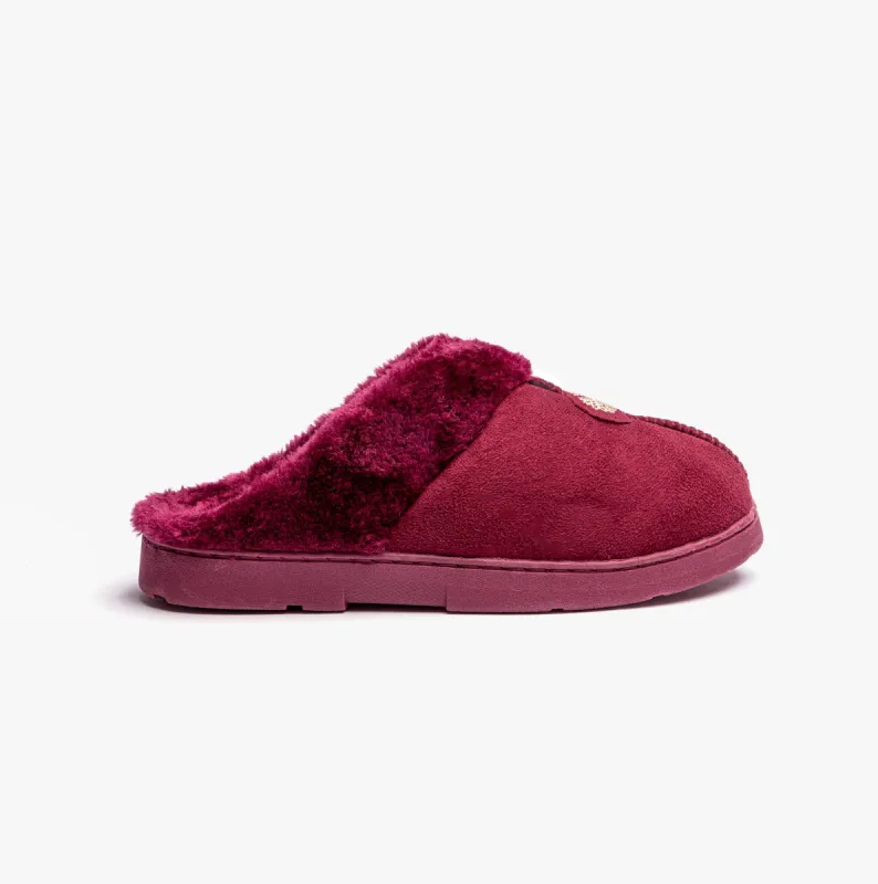 SNUGGLE Womens Slippers Burgundy sold by Shuperb