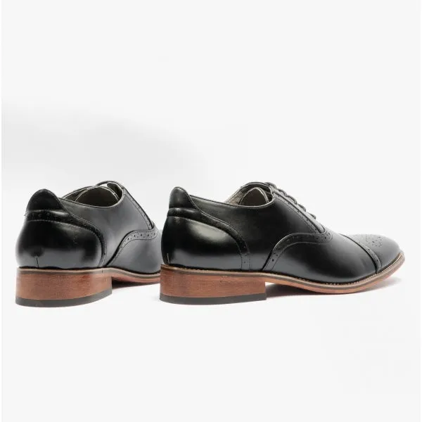 FRANCIS Mens Oxford Lace Up Shoes Black sold by Shuperb product image thumbnail 3