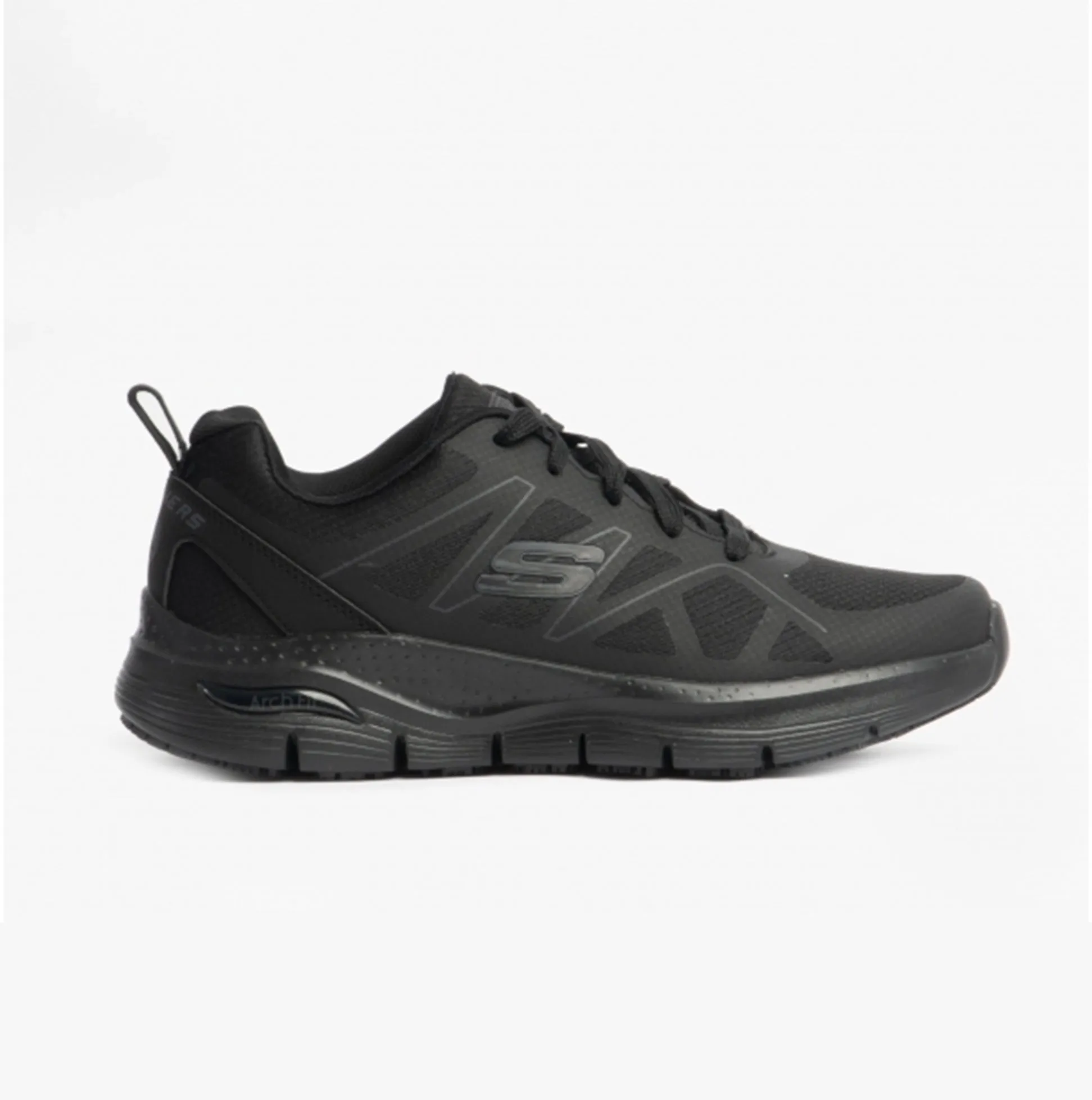 Skechers Work 200025EC ARCH FIT - AXTELL SR Mens Occupational Trainers Black sold by Shuperb