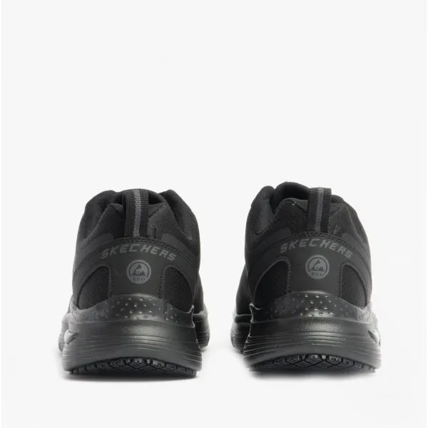 Skechers Work 200025EC ARCH FIT - AXTELL SR Mens Occupational Trainers Black sold by Shuperb product image thumbnail 4