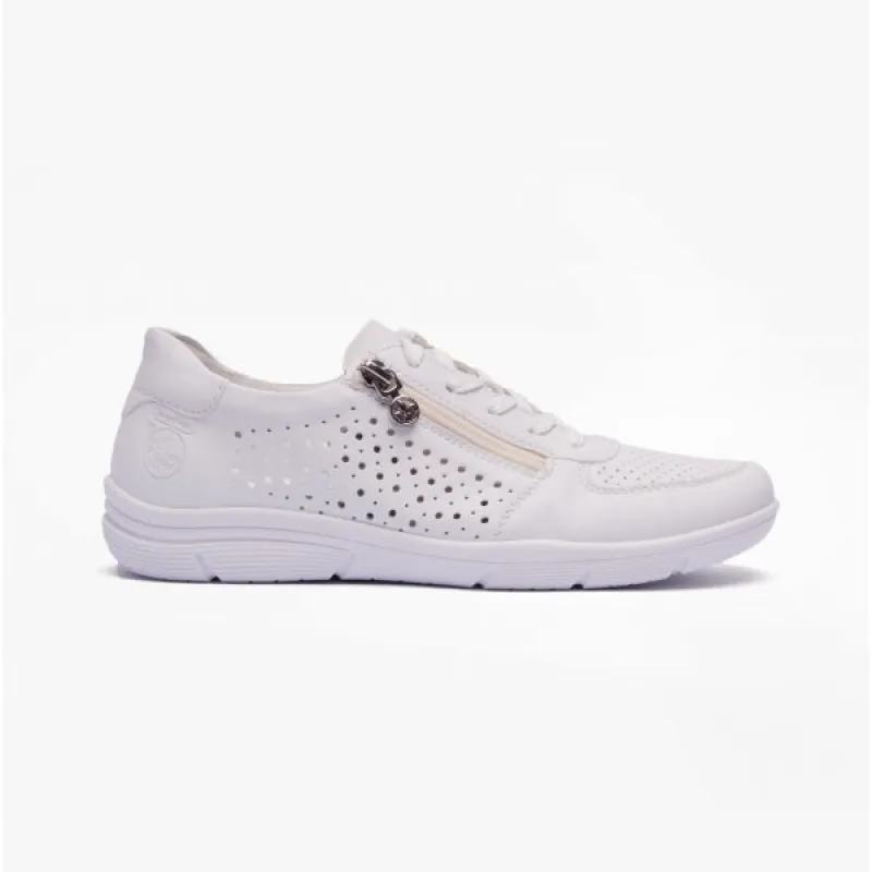L7405-80 Ladies Casual Trainers White sold by Shuperb