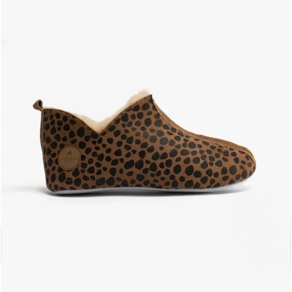 LINA Womens Full Slippers Leopard sold by Shuperb