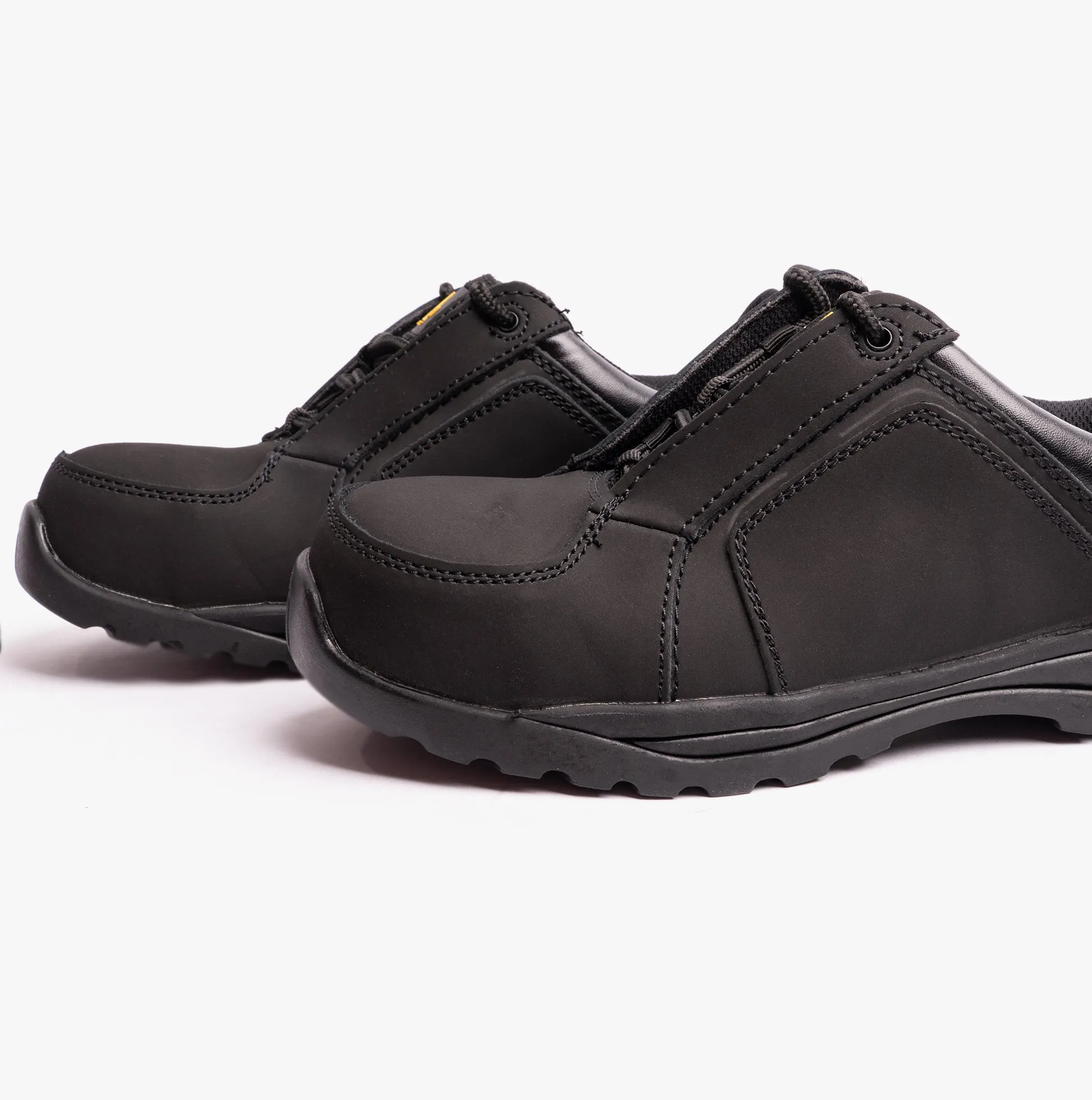 FS59C Ladies Leather Safety Trainers Black sold by Shuperb product image thumbnail 5