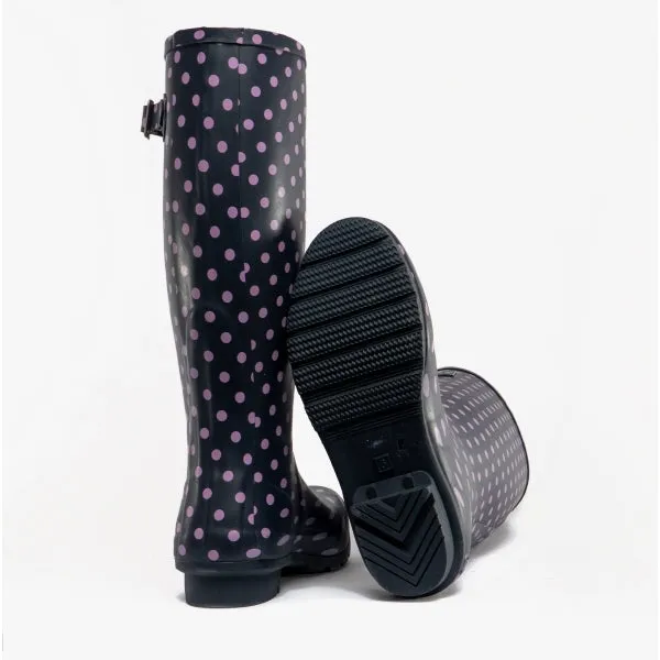 RUBBER SPOT Ladies Rubber Wellingtons Blue sold by Shuperb product image thumbnail 4