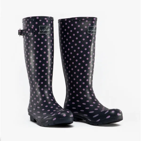 RUBBER SPOT Ladies Rubber Wellingtons Blue sold by Shuperb product image thumbnail 2