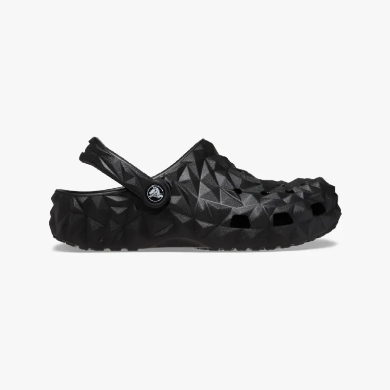 209563-001 CLASSIC GEOMETRIC Unisex Clogs Black sold by Shuperb
