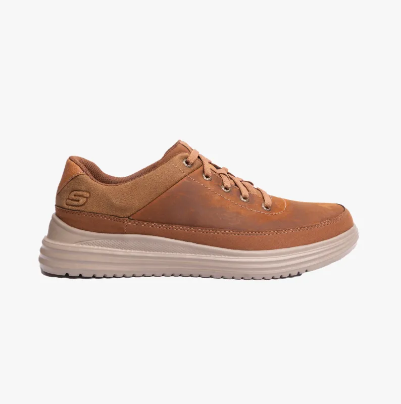 204875/CDB PROVEN-ALDENO Mens Casual Trainers Brown sold by Shuperb