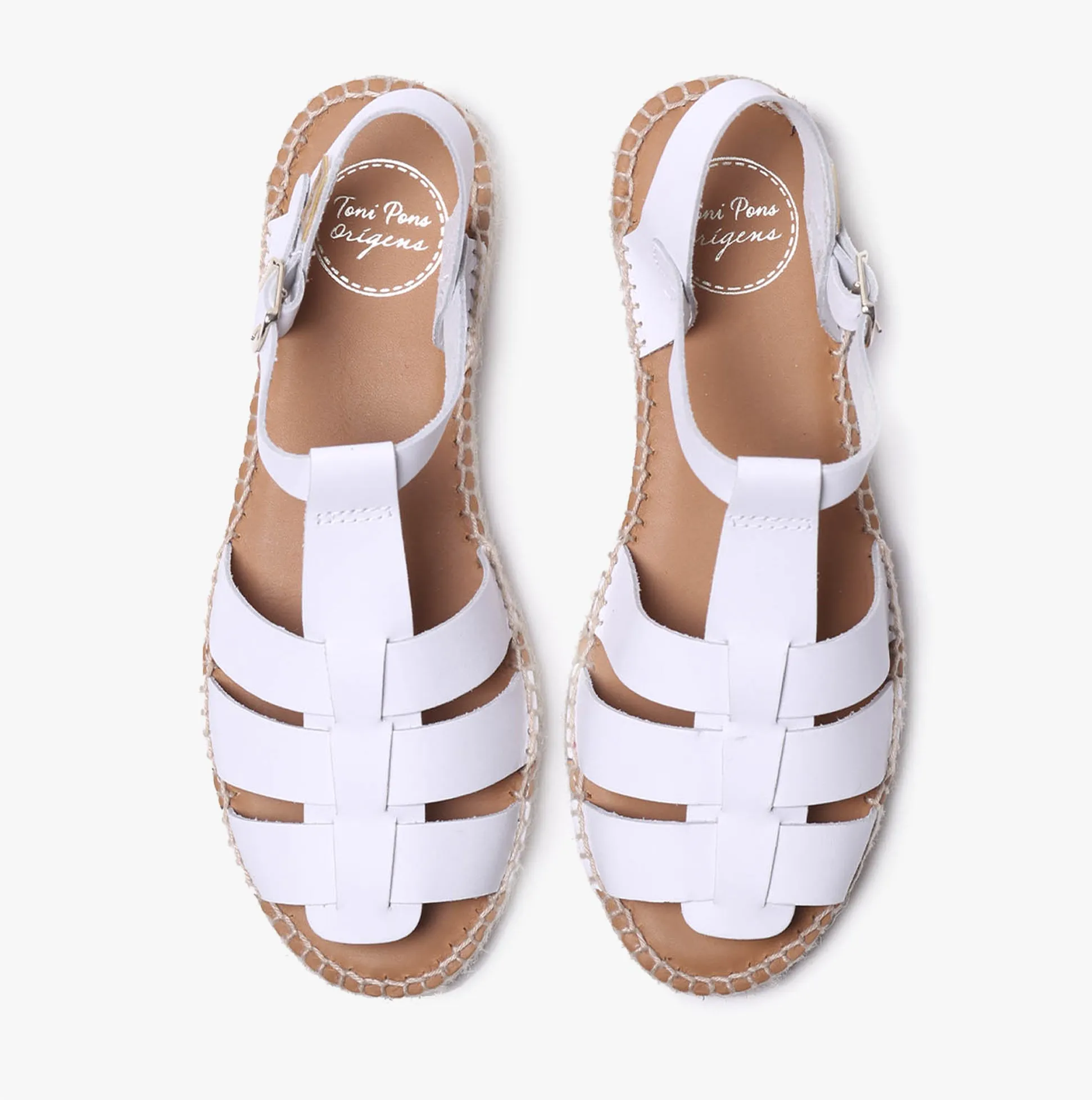 Toni Pons EMMA Womens Espadrille Sandals White sold by Shuperb product image thumbnail 3