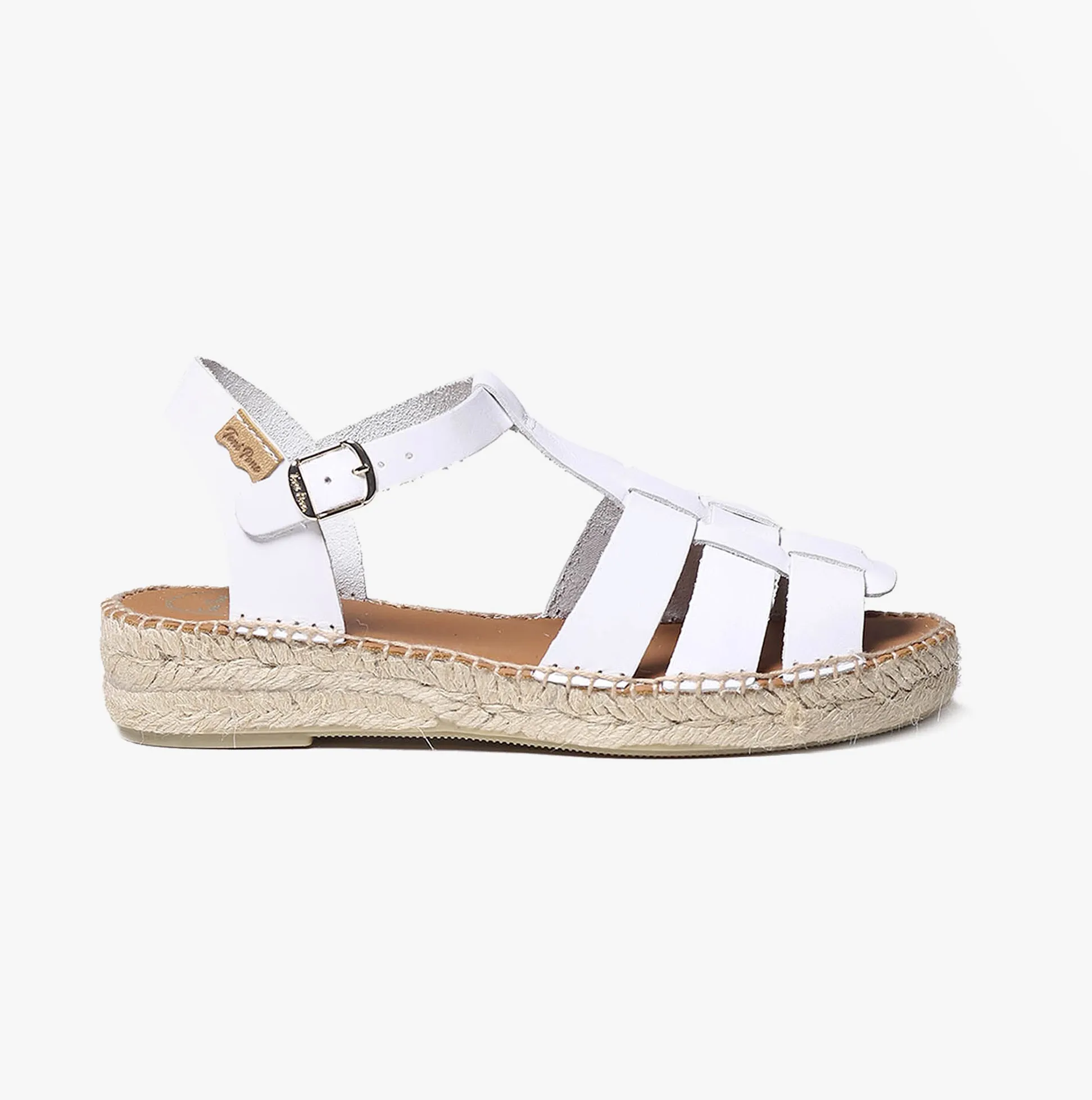 Toni Pons EMMA Womens Espadrille Sandals White sold by Shuperb