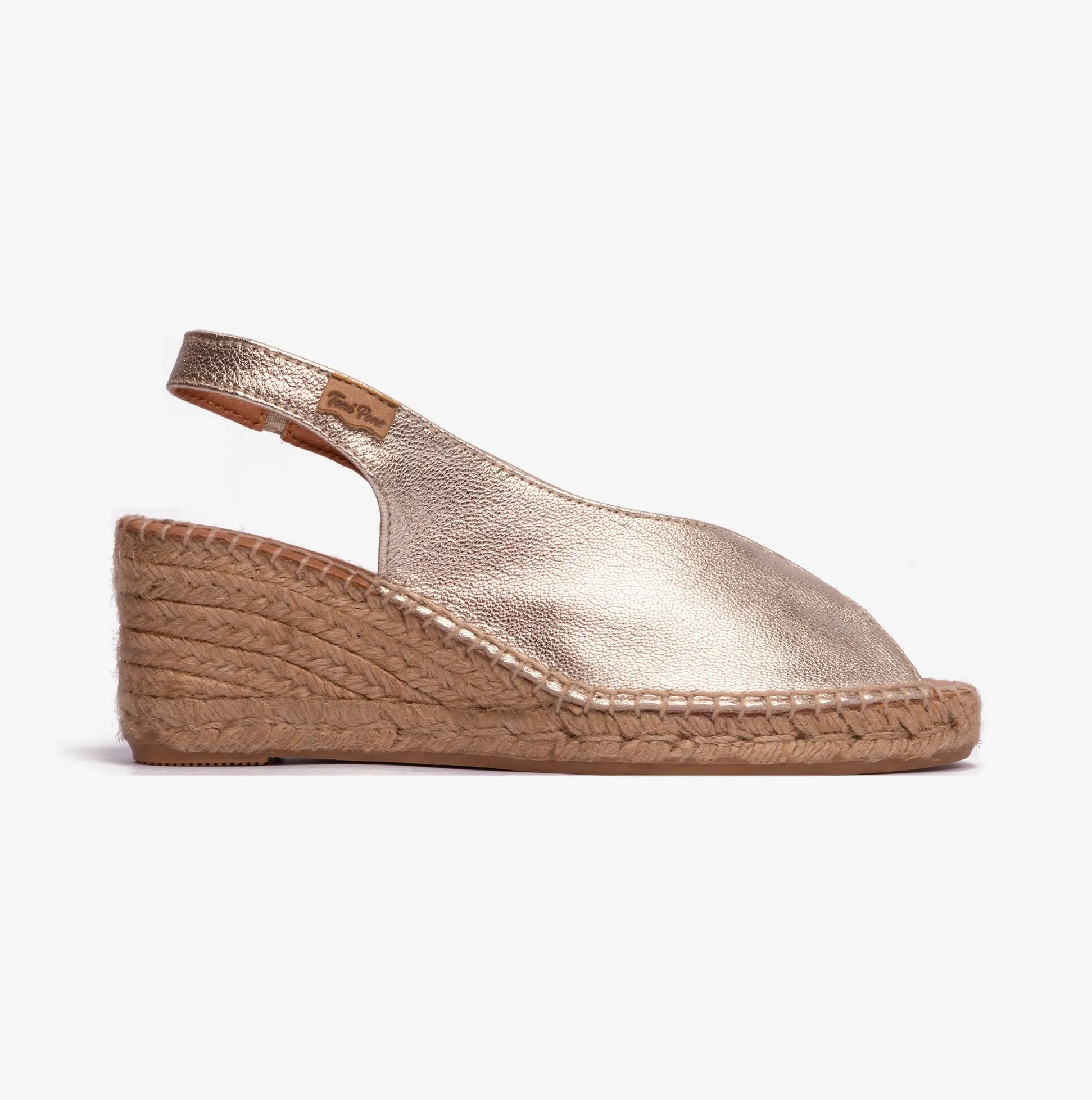 Toni Pons LAILA-P Womens Espadrille Platinum sold by Shuperb