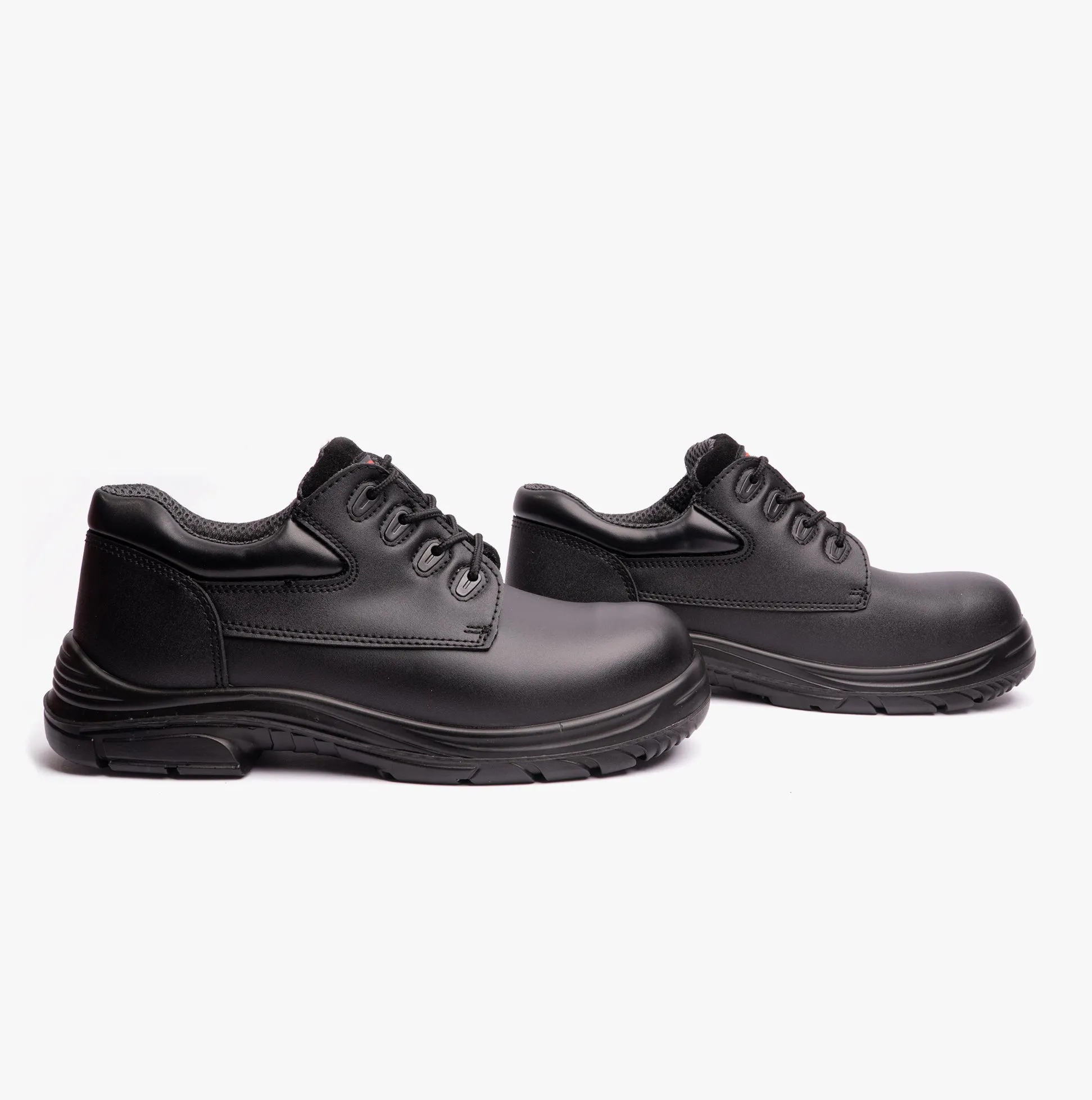 Grafters M9504A Mens Leather Super Wide Safety Shoes Black sold by Shuperb product image thumbnail 2