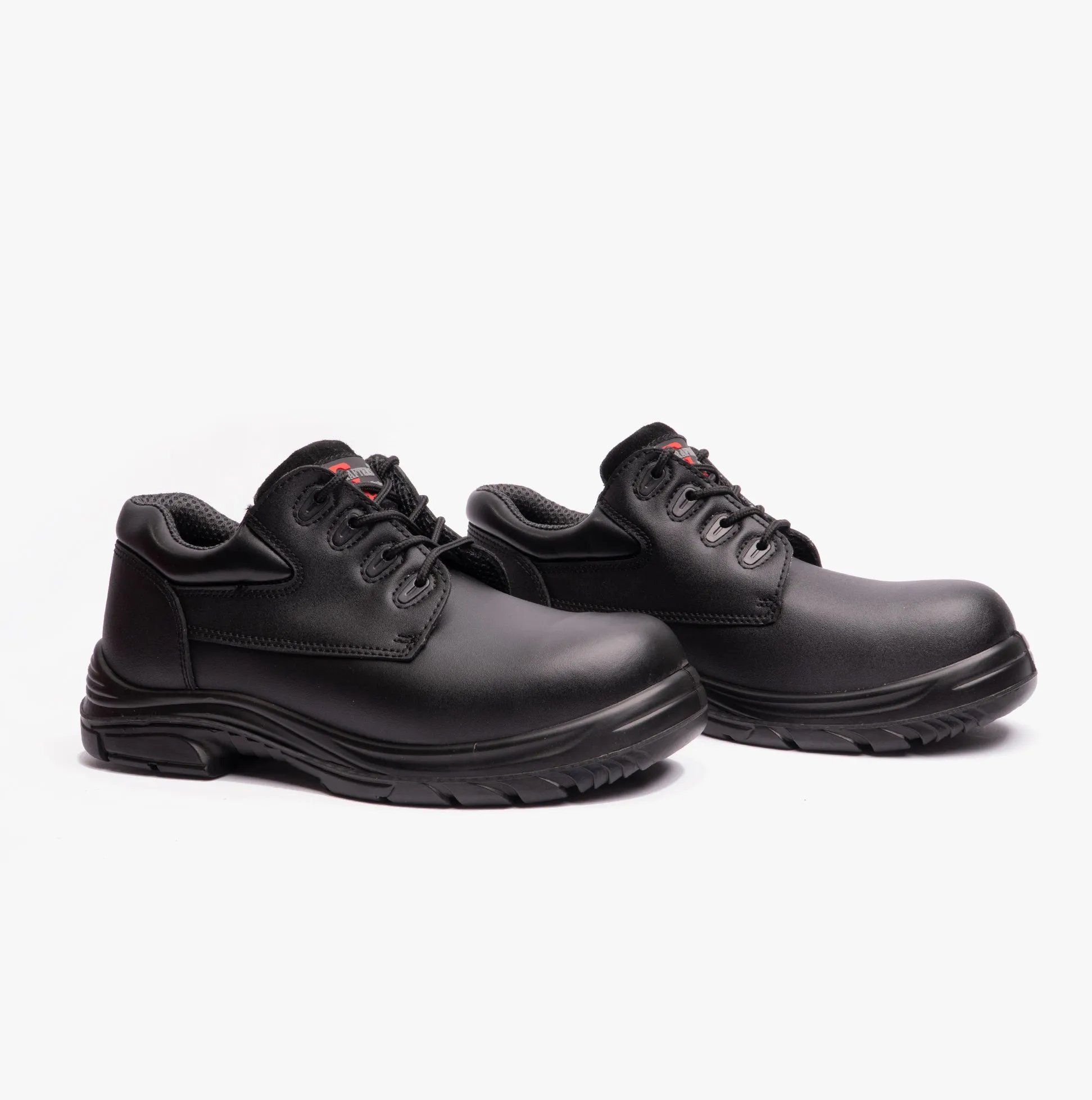 Grafters M9504A Mens Leather Super Wide Safety Shoes Black sold by Shuperb product image thumbnail 4
