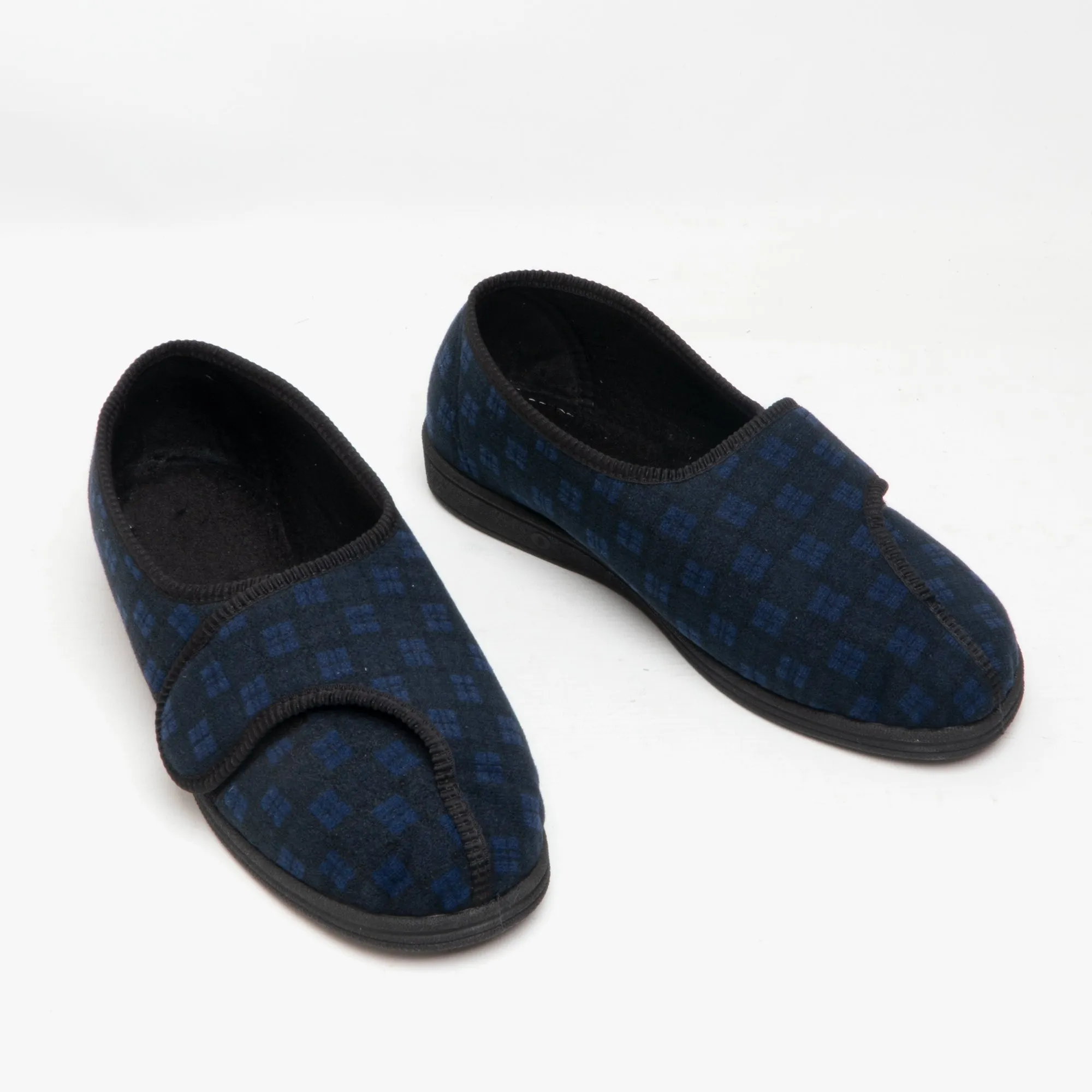 Comfylux GEORGIE Mens Full Slippers Navy sold by Shuperb product image thumbnail 2