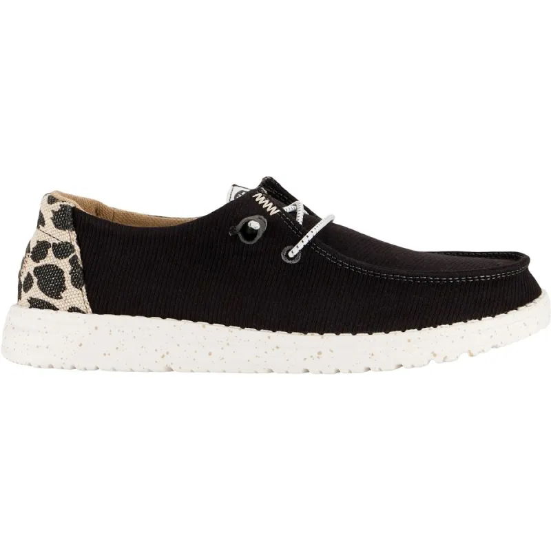 HEYDUDE WENDY Womens Shoes Black sold by Shuperb