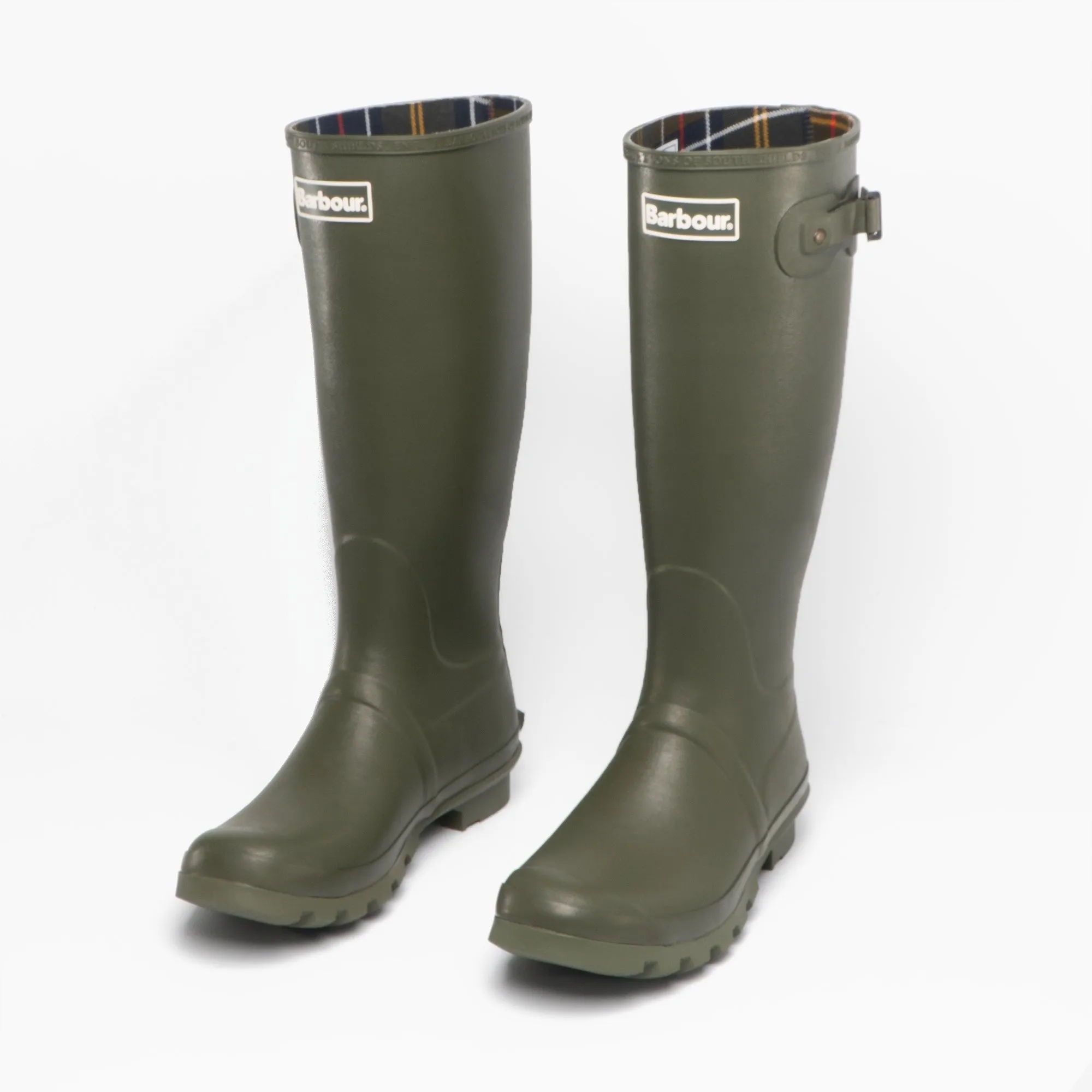 Barbour BEDE Mens Tall Wellington Boots Olive sold by Shuperb product image thumbnail 2