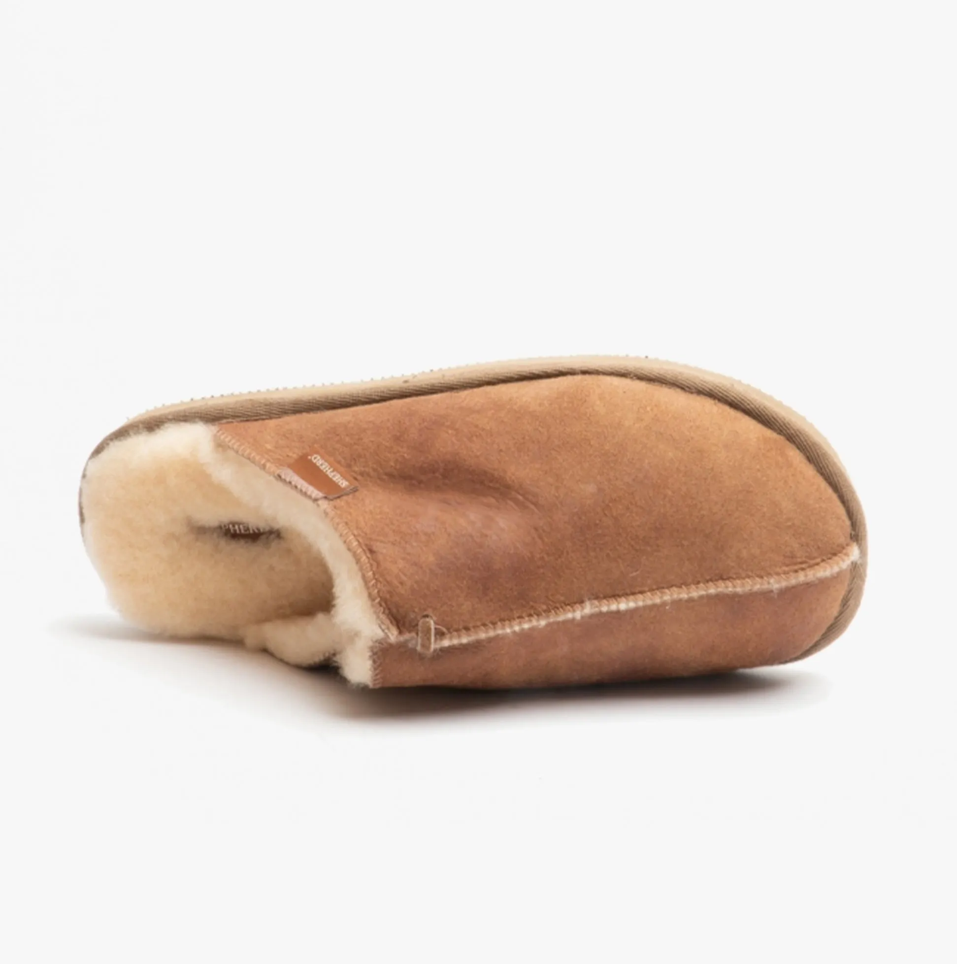 Shepherd HUGO Mens Sheepskin Mules Brown sold by Shuperb product image thumbnail 5