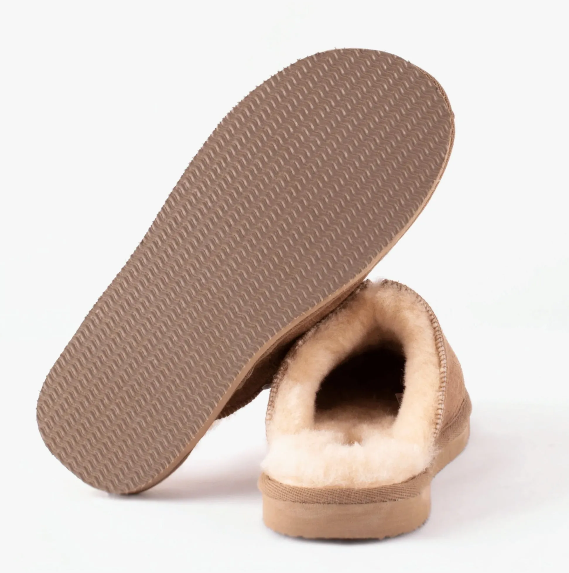 Shepherd HUGO Mens Sheepskin Mules Brown sold by Shuperb product image thumbnail 4