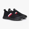 Tommy Hilfiger MODERN RUNNER KNIT S Mens Trainers Black sold by Shuperb