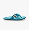Gumbies ISLANDER Womens Recycled Flip-Flops Turquoise Swirls sold by Shuperb