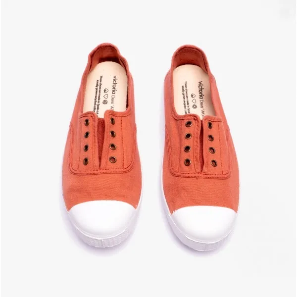 Victoria 1915 INGLESA DREC Womens Canvas Pumps Terracotta sold by Shuperb product image thumbnail 5