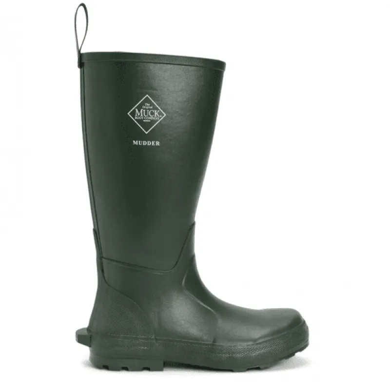 Muck Boots MUDDER TALL Unisex Rubber Wellington Moss sold by Shuperb
