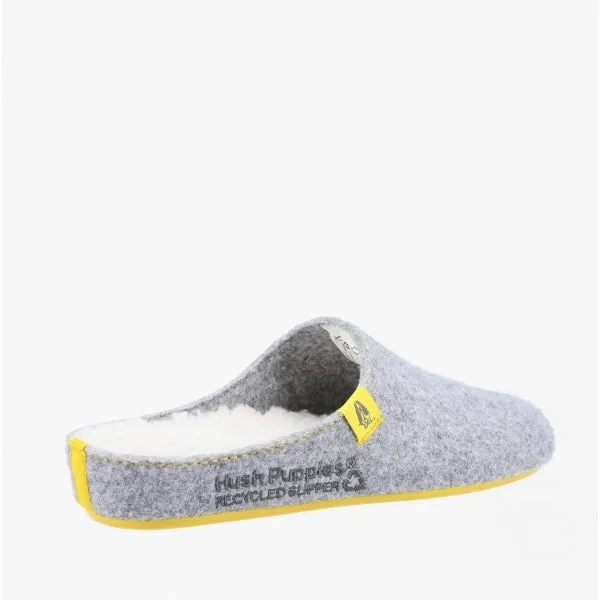 Hush Puppies THE GOOD SLIPPER Womens Recycled Mule Slippers Grey sold by Shuperb product image thumbnail 4