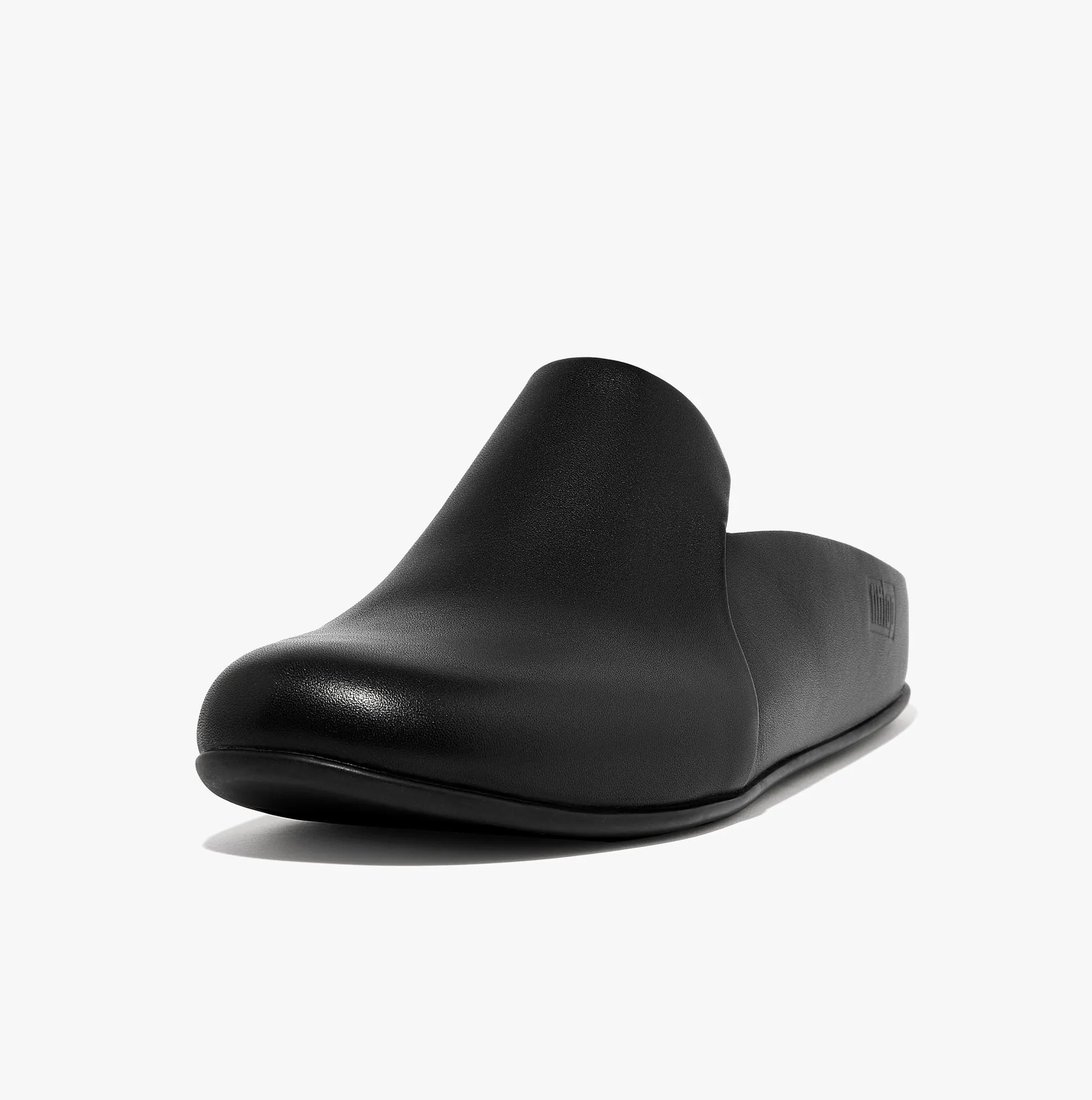 CHRISSIE II HAUS Ladies Leather Slippers All Black sold by Shuperb product image thumbnail 5