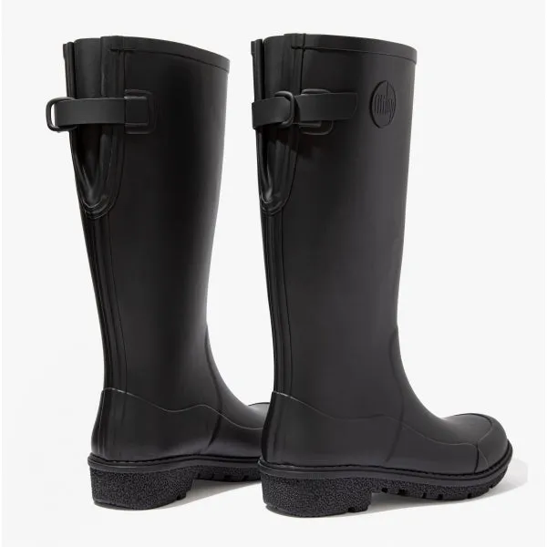 FitFlop WONDERWELLY TALL Womens Rubber Wellington Boots All Black sold by Shuperb product image thumbnail 4