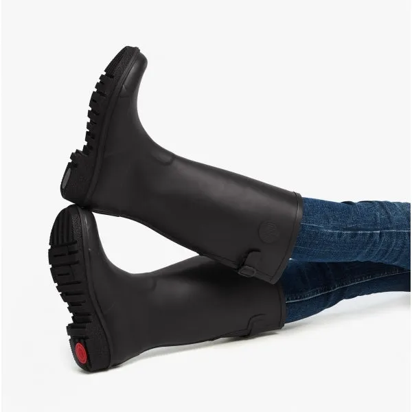 FitFlop WONDERWELLY TALL Womens Rubber Wellington Boots All Black sold by Shuperb product image thumbnail 3