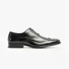 Goor GEORGE Mens Oxford Brogues Black sold by Shuperb