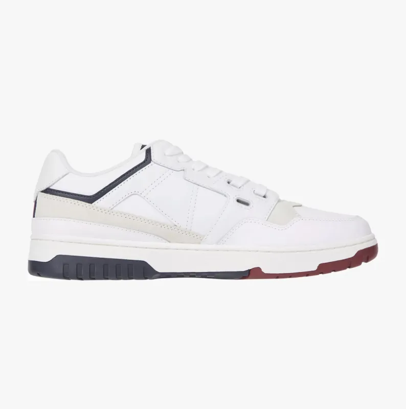 Tommy Hilfiger BASKET STREET Mens Sneakers White sold by Shuperb
