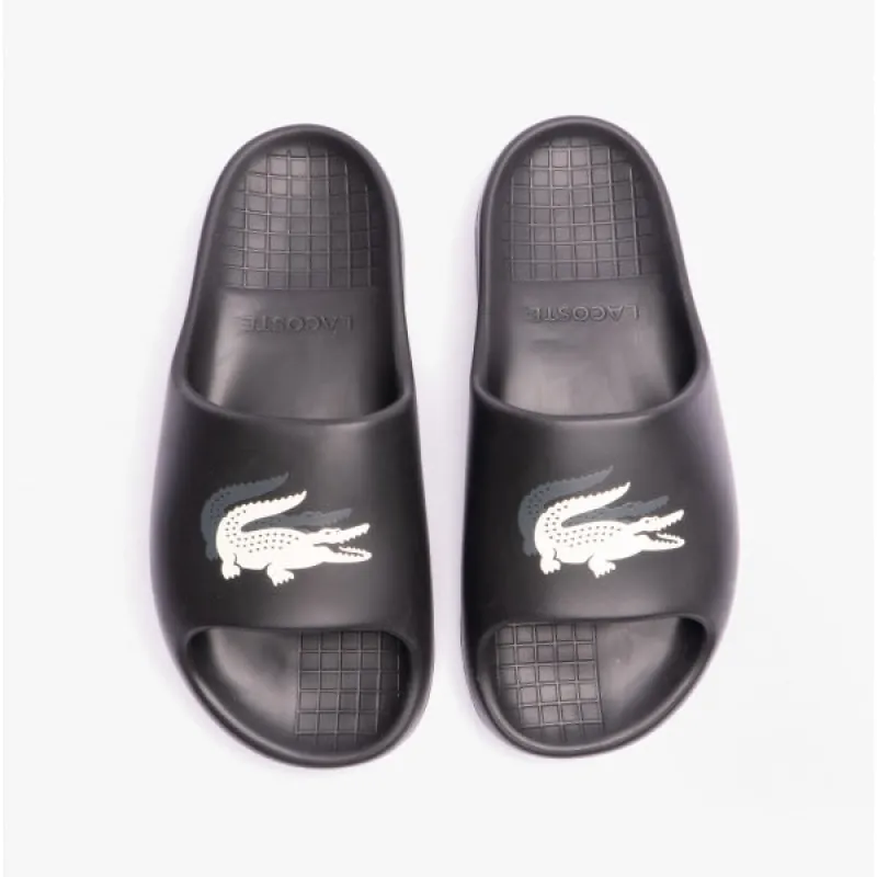 Lacoste CROCO 2.0 Womens Slider Sandals Black sold by Shuperb