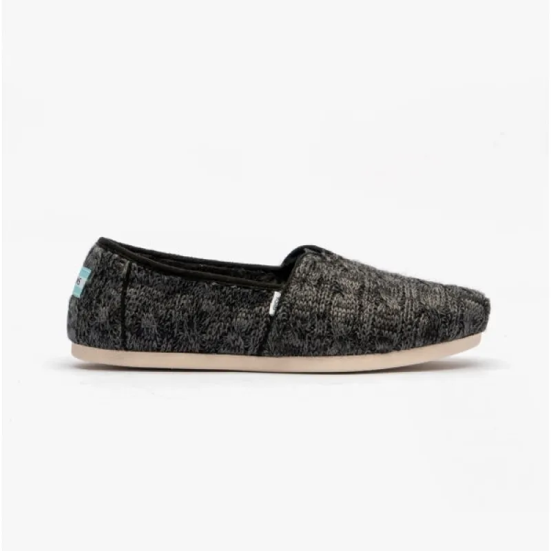 TOMS ALPARGATA Womens Espadrille Black sold by Shuperb
