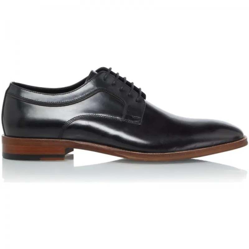 SPARROWS Mens Leather Shoes Black sold by Shuperb