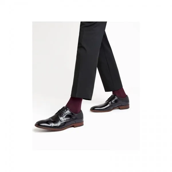 SPARROWS Mens Leather Shoes Black sold by Shuperb product image thumbnail 4
