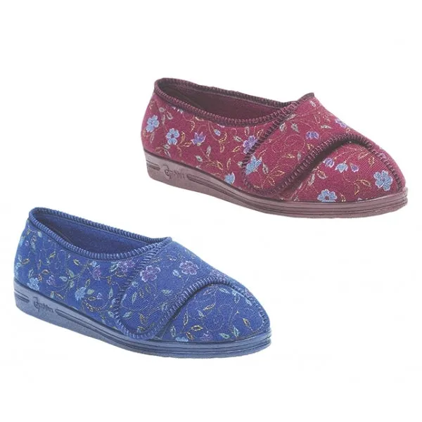 Comfylux DAVINA Womens Full Slippers Wine sold by Shuperb product image thumbnail 5