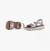 Heavenly Feet TRUDY Womens Sandals Silver sold by Shuperb