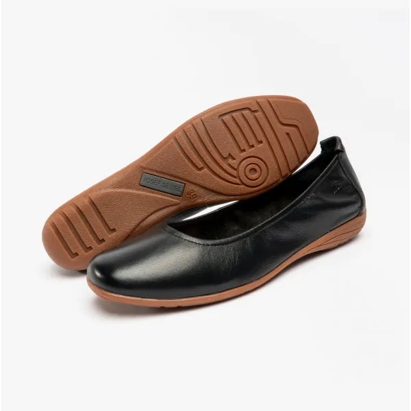 FENJA 01 Ladies Leather Slip On Black sold by Shuperb product image thumbnail 3