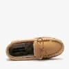 Hush Puppies ACE Mens Suede Moccasin Slippers Tan sold by Shuperb