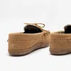 Hush Puppies ACE Mens Suede Moccasin Slippers Tan sold by Shuperb