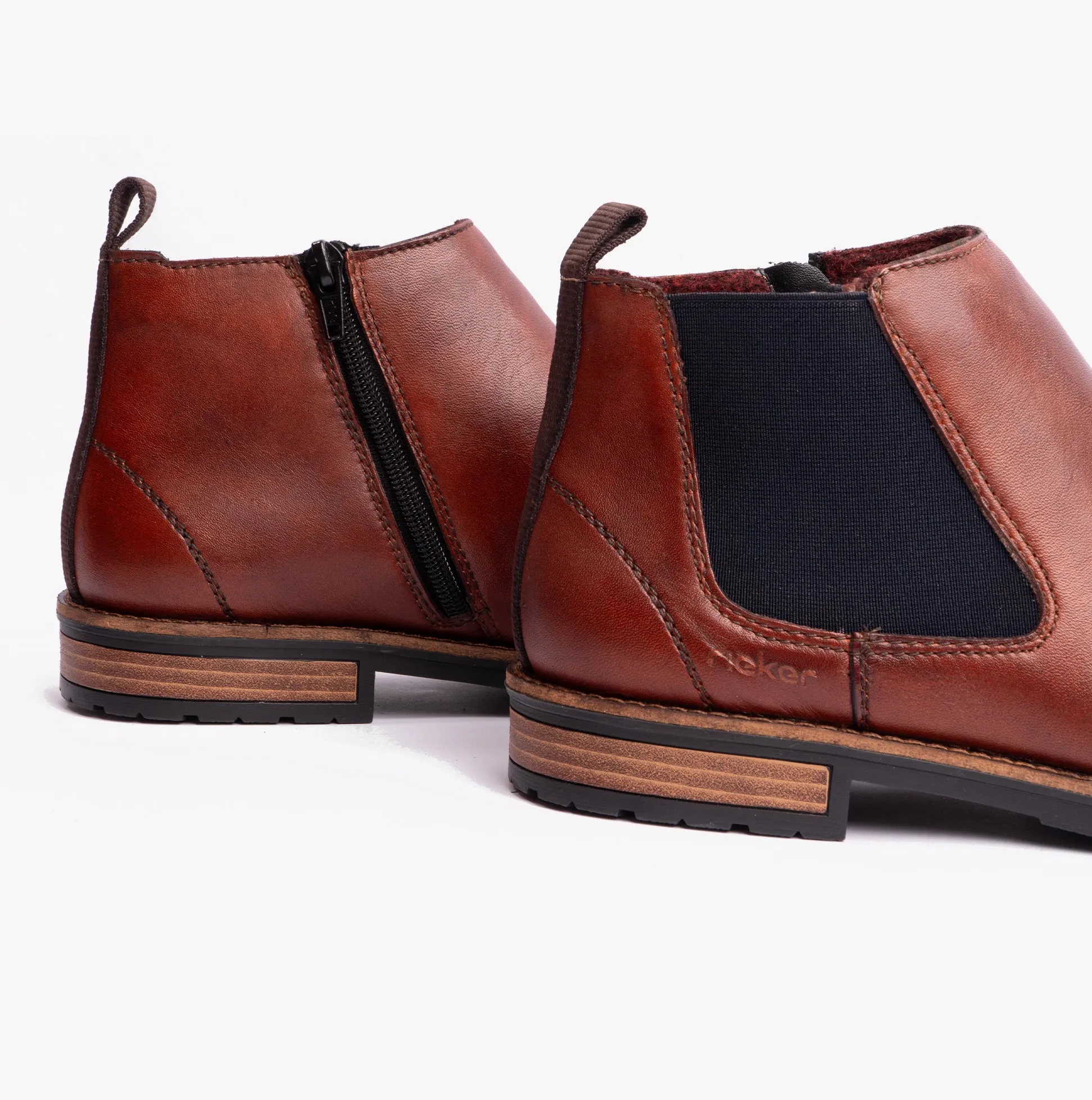 Rieker 14653-24 Mens Leather Boots Brown sold by Shuperb product image thumbnail 4