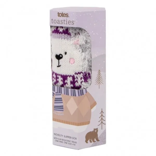 NOVELTY SUPERSOFT Female Socks Polar Bear: One Size sold by Shuperb product image thumbnail 3