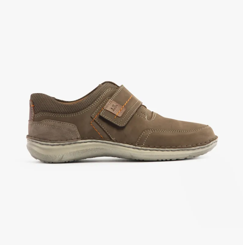 ANVERS 36 Mens Wide Fit Leather Shoes Grey Combi sold by Shuperb