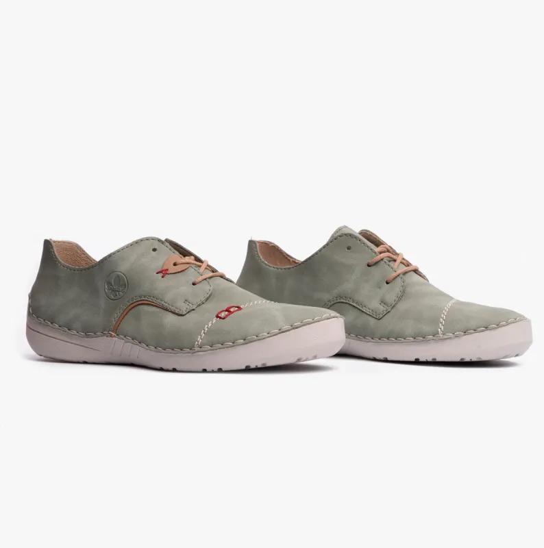 Rieker 52528-52 Womens Shoes Green sold by Shuperb