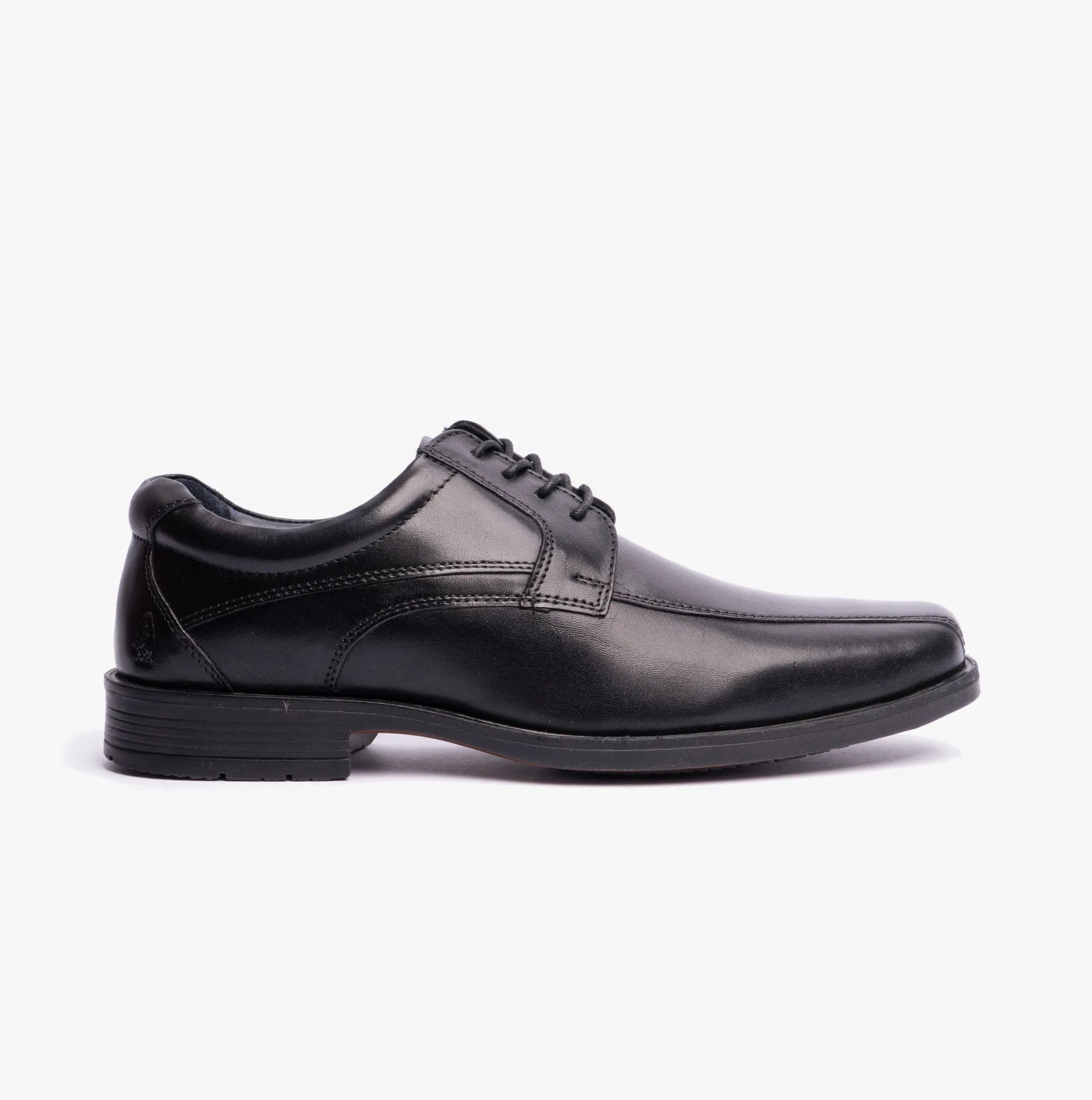 Hush Puppies BRANDON Mens Leather Formal Shoes Black sold by Shuperb